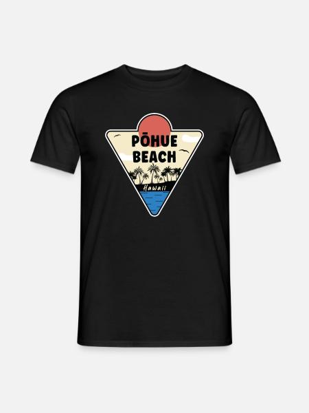 Pōhue Beach Hawaii Seashore - Men's T-Shirt -