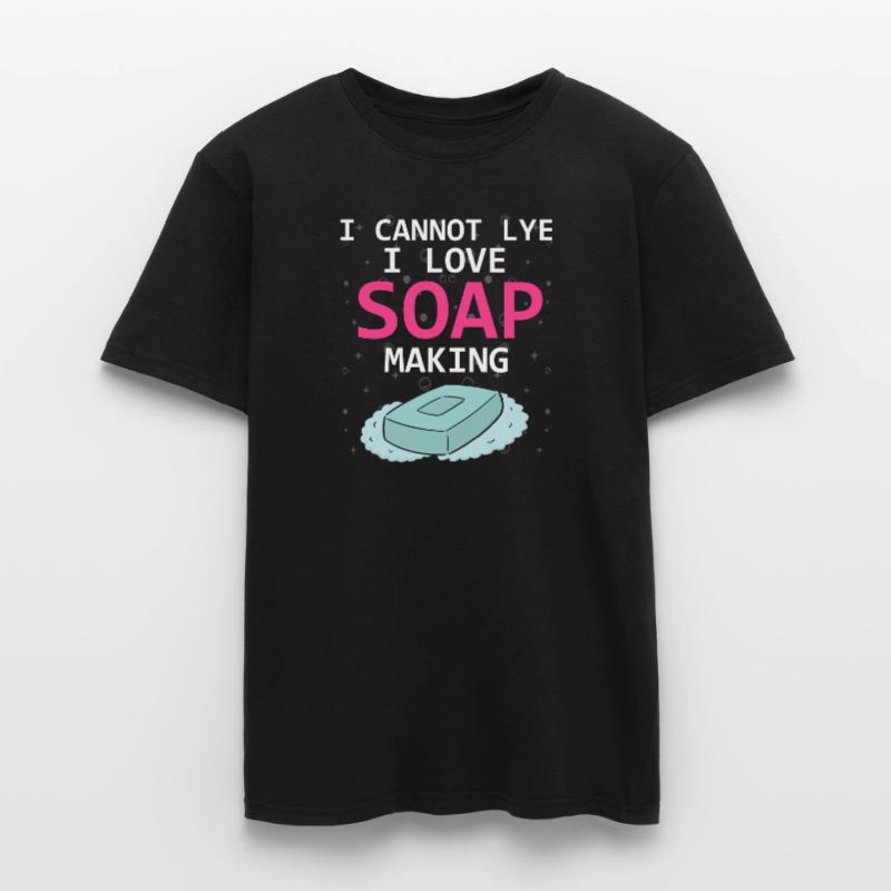 Conception de fabrication de savon pour les conceptions de fabricants de savon T-shirt homme
