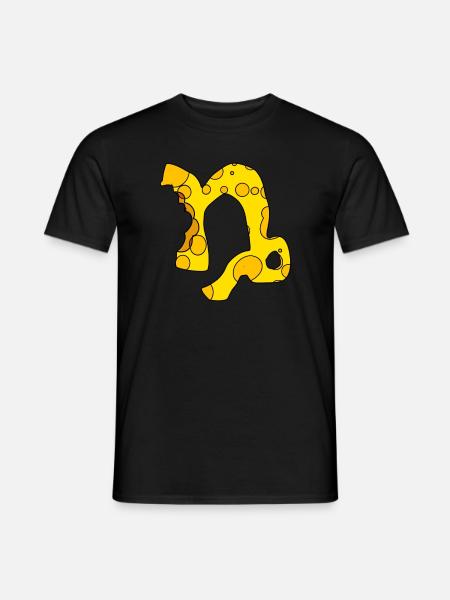 Sternzeichen Steinbock - Männer T-Shirt - Schwarz