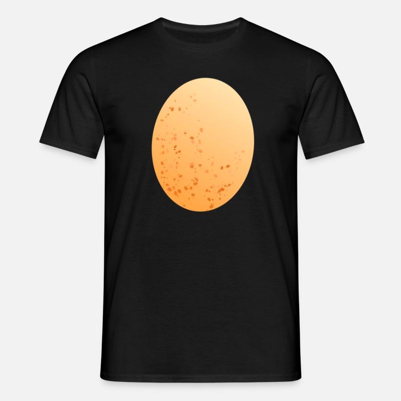 Egg chicken egg - Men's T-Shirt - black