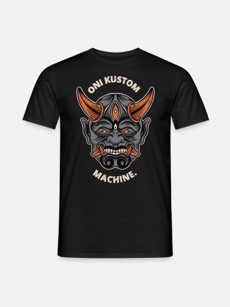 Oni machine - Men's T-Shirt - black