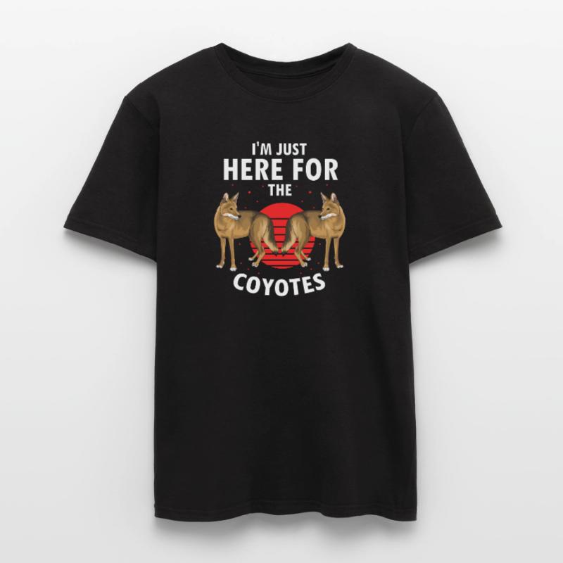 Conception de coyote pour les réacteurs de coyote T-shirt homme