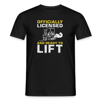 Caristes et caristes - T-shirt homme - noir - Devant - AI Model Male 178 light (178cm)