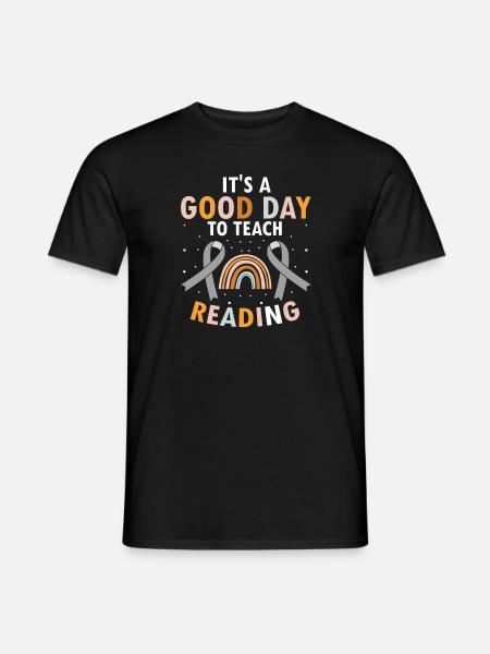 Dyslexia Therapy for Dyslexia Month - Men's T-Shirt - black
