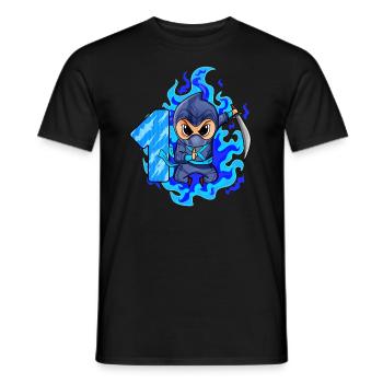 1. Geburtstag Junge 1 Jahre alt Ninja - Männer T-Shirt - Schwarz - Vorne - AI Model Male 178 light (178cm)