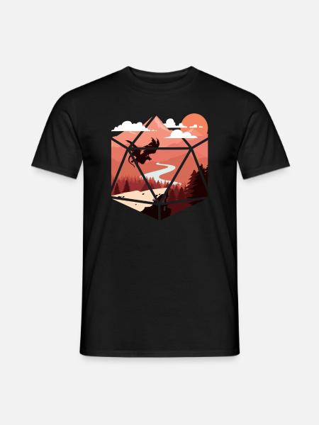 RPG RPG jeux de rôle sur table jeu de rôle de joueur - T-shirt homme - noir