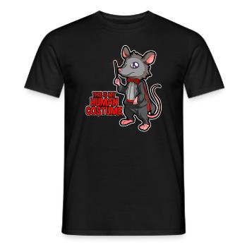 Opossum Design für Possum Fans und Opossum Fans - Männer T-Shirt - Schwarz - Vorne - AI Model Male 178 light (178cm)