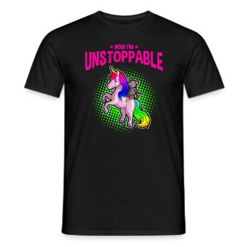 Conception d’opossum pour les amateurs d’opossum et d’opossum - T-shirt homme - noir - Devant - AI Model Male 178 light (178cm)