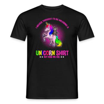 Opossum Design für Possum Fans und Opossum Fans - Männer T-Shirt - Schwarz - Vorne - AI Model Male 178 light (178cm)