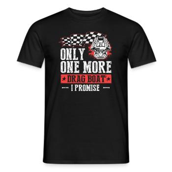 Speedboat Racing Design for Racing Boaters - Men's T-Shirt - black - Front - AI Model Male 178 light (178cm)