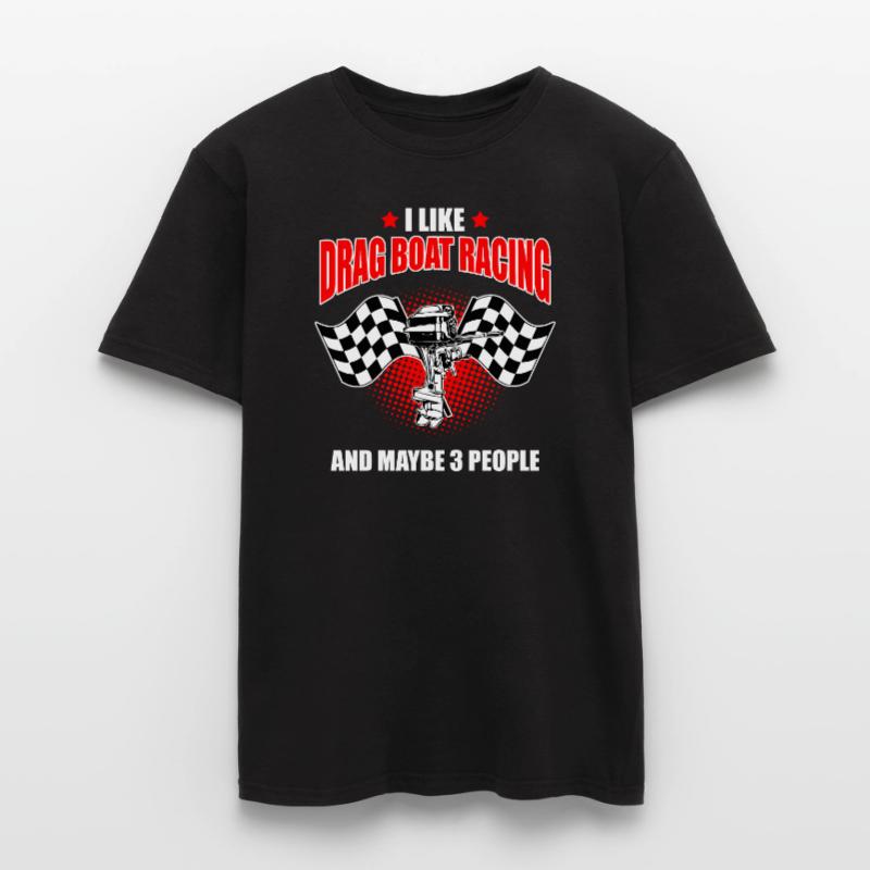 Conception de bateaux de course pour les courses de dragsters T-shirt homme