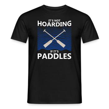 Conception de course de bateaux-dragons pour Dragon Boating - T-shirt homme - noir - Devant - AI Model Male 178 light (178cm)
