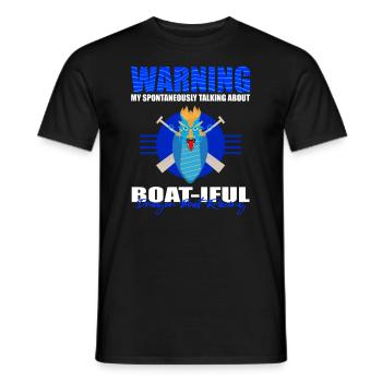 Course de bateaux chinois pour les entraîneurs de bateaux-dragons - T-shirt homme - noir - Devant - AI Model Male 178 light (178cm)