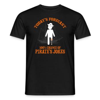 Beinprothesendesign und Beinprothesen - Männer T-Shirt - Schwarz - Vorne - AI Model Male 178 light (178cm)