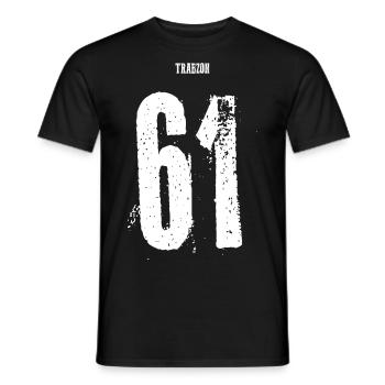 Trabzon 61 - Männer T-Shirt - Schwarz - Vorne - AI Model Male 178 light (178cm)