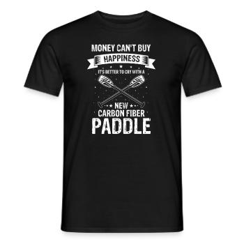 Dragon Boat Paddling for Dragon Boat Race Festival - Men's T-Shirt - black - Front - AI Model Male 178 light (178cm)