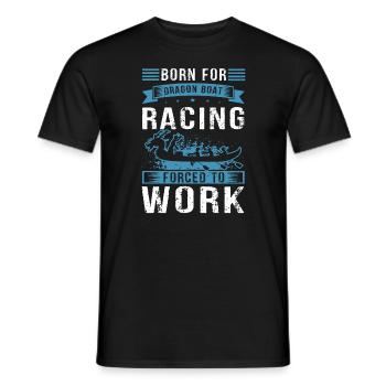 Dragon Boat Racing Theme for Dragon Boating - Men's T-Shirt - black - Front - AI Model Male 178 light (178cm)