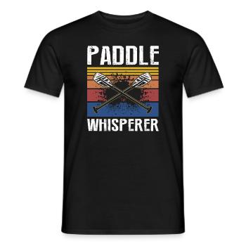 Dragon Boat Paddling for Dragon Boat Race Festival - Men's T-Shirt - black - Front - AI Model Male 178 light (178cm)