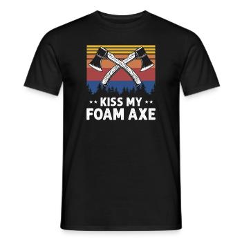 Jeu de rôle en direct pour PNJ et jeu de rôle RPG - T-shirt homme - noir - Devant - AI Model Male 178 light (178cm)