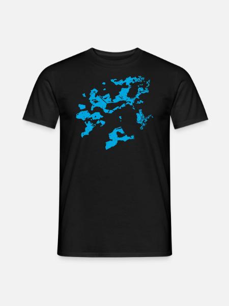 Background Pattern - Mystical - Men's T-Shirt - black