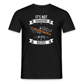 Fagottist für Fagottorchester und Fagottist - Männer T-Shirt - Schwarz - Vorne - AI Model Male 178 light (178cm)