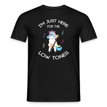 Orchestra and woodwind instrument - Men's T-Shirt - black - Front - AI Model Male 178 light (178cm)
