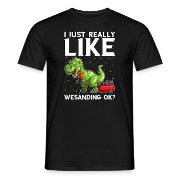 Autolackierer Angebot für Autolackierer - Männer T-Shirt - Schwarz - Vorne - AI Model Male 178 light (178cm)