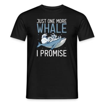 Meeressäuger für Orca-Beobachtung und Buckelwal - Männer T-Shirt - Schwarz - Vorne - AI Model Male 178 light (178cm)