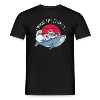 Walbeobachtung Design für Wale - Männer T-Shirt - Schwarz - Vorne - AI Model Male 178 light (178cm)