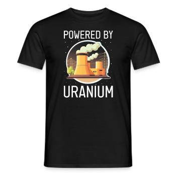 Kernenergie Spruch für Kernenergie - Männer T-Shirt - Schwarz - Vorne - AI Model Male 178 light (178cm)