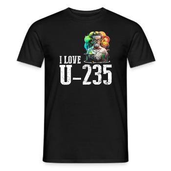 Nuklearingenieur für Kernkraftwerk und Kernenergie - Männer T-Shirt - Schwarz - Vorne - AI Model Male 178 light (178cm)