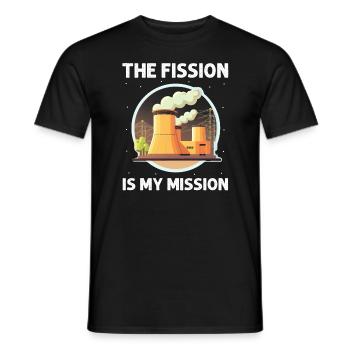 Kernenergie Spruch für Kernenergie - Männer T-Shirt - Schwarz - Vorne - AI Model Male 178 light (178cm)