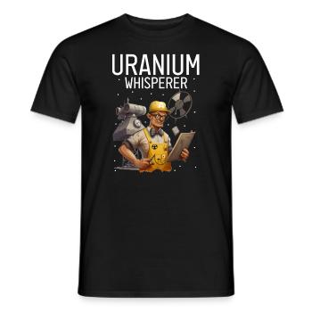 Kernenergie Spruch für Kernenergie - Männer T-Shirt - Schwarz - Vorne - AI Model Male 178 light (178cm)