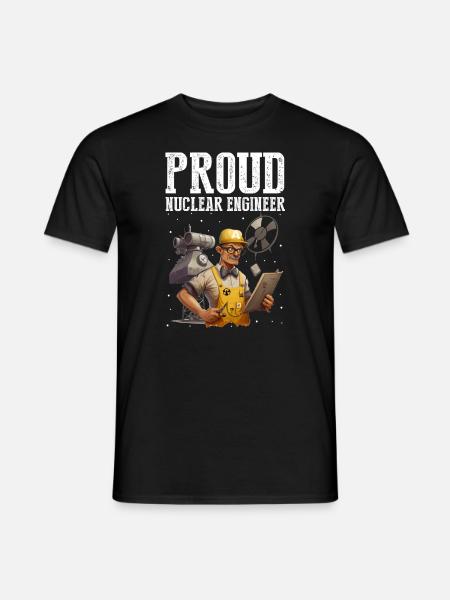 Kernenergie Spruch für Kernenergie - Männer T-Shirt - Schwarz