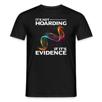 Gerichtsmediziner und Forensischer Analyst - Männer T-Shirt - Schwarz - Vorne - AI Model Male 178 light (178cm)