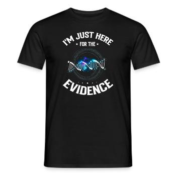 Forensik und forensische Wissenschaft - Männer T-Shirt - Schwarz - Vorne - AI Model Male 178 light (178cm)