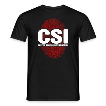 Forensischer Wissenschaftler und Kriminallabor - Männer T-Shirt - Schwarz - Vorne - AI Model Male 178 light (178cm)