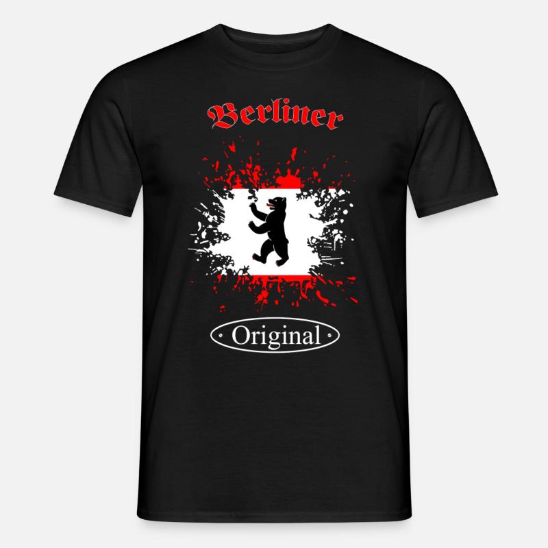 Berliner Original - Männer T-Shirt - Schwarz