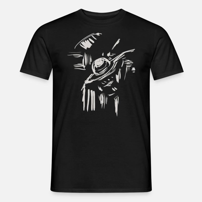 Architecture Landscape Sketch - Men's T-shirt - black