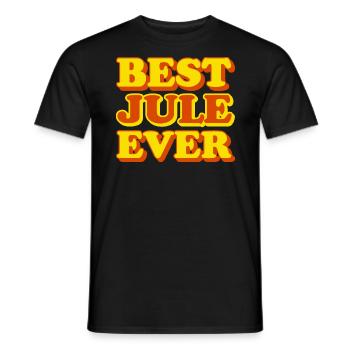Jule First Name Funny Gift - Men's T-Shirt - black - Front - AI Model Male 178 light (178cm)
