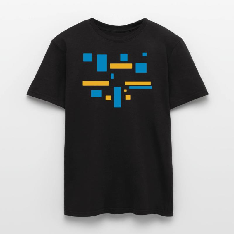Pattern Abstract Minimal (Vector) Men's T-Shirt