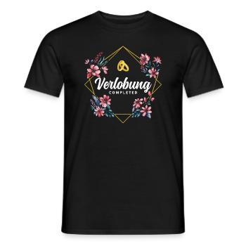 Verlobund Completed - Männer T-Shirt - Schwarz - Vorne - AI Model Male 178 light (178cm)