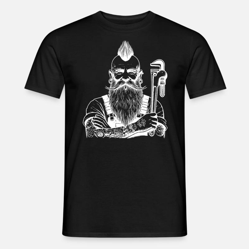 Klempner - Männer T-Shirt - Schwarz