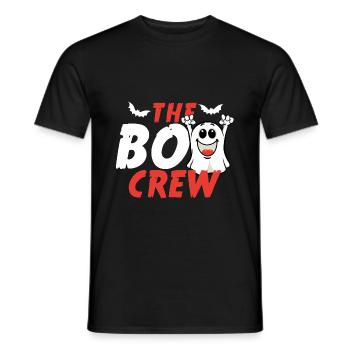 Cadeau d'Halloween Ghost Ghost Witching Hour - T-shirt homme - noir - Devant - AI Model Male 178 light (178cm)