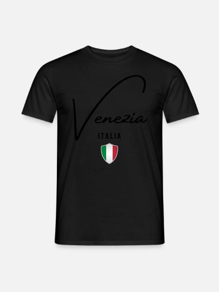 Ich liebe Venedig, Venedig Italien - Männer T-Shirt - Schwarz