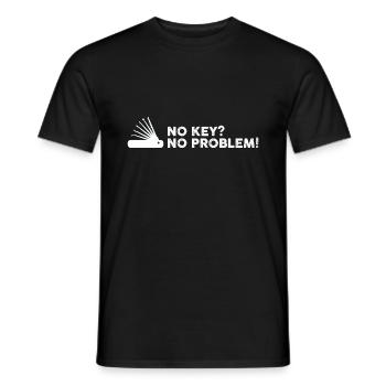 Conceptions de service de déverrouillage Lockpicking Lock Picking - T-shirt homme - noir - Devant - AI Model Male 178 light (178cm)