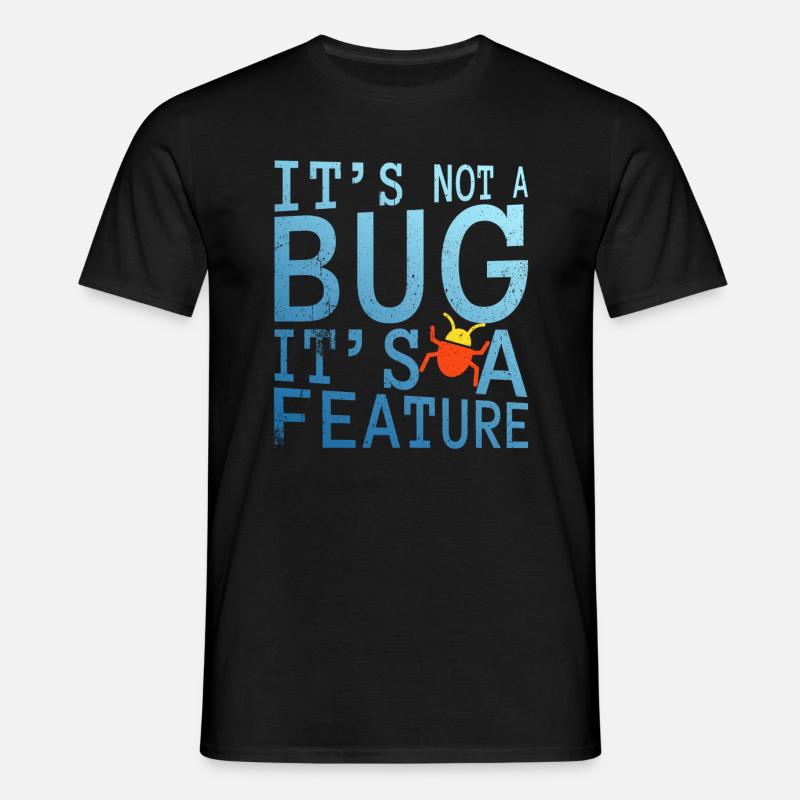 Idée cadeau programmeur codeur - T-shirt Homme - noir