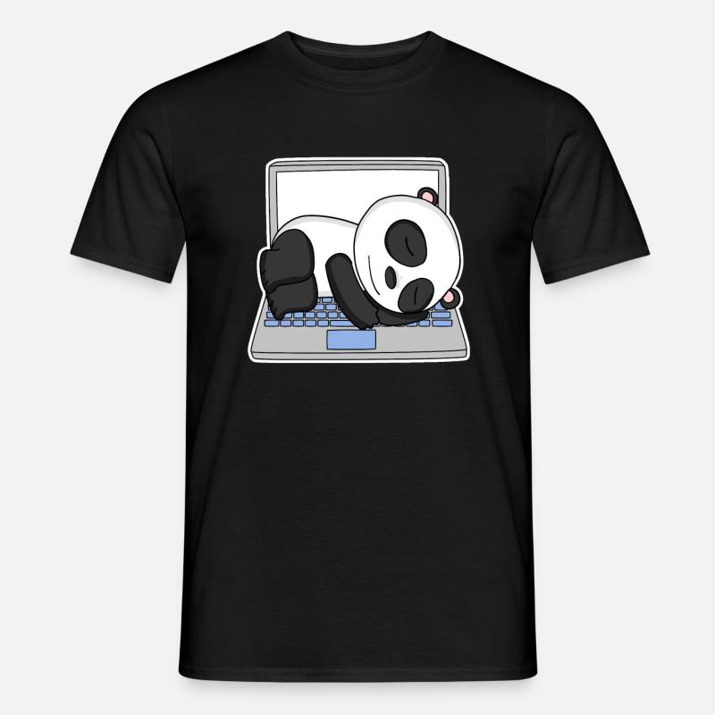 Computer Nerd Programmierer Herren Geschenk - Männer T-Shirt - Schwarz
