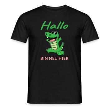 Baby Geburt Nachwuchs - Männer T-Shirt - Schwarz - Vorne - AI Model Male 178 light (178cm)