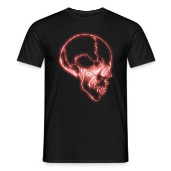 Crâne crâne crâne - T-shirt homme - noir - Devant - AI Model Male 178 light (178cm)